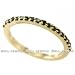 0.34ct Fancy-Black Diamond Wedding Ring Band 14k Yellow Gold