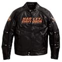 Harley-Davidson&reg; Men's Alternator Leather Jacket with Switchback Technology, and much more. 98117-08VM