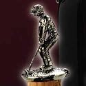 Golfer Wine Bottle Stopper