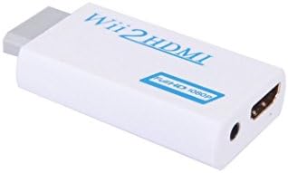 Kangcheng Wii to HDMI 720p 1080p Converter HD Output Upscaling Video Audio Adapter Wii2HDMI