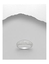 CZ Ring In 92.5 Sterling Silver