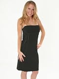 SeXy Black Strapless Dress Cocktail A.B.S Allen Schwartz Designer Dress S M or L