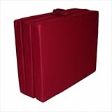 Multifunctional Burgundy Foldable Jr. Twin Size Hide Away Mat