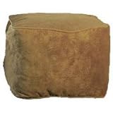 Review Stacks and Stacks  / Microsuede Ottoman (Buff) (12