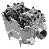 10 YAMAHA YZ250F: GYTR PORTED CYLINDER HEAD ASSEMBLY by Yamaha