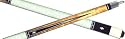 Balabushka GB21 Birdseye Maple with 4 Point Ebony Splice and Aquamarine Veneers Pool Cue Stick