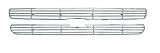 2000 - 2005 Chevrolet Suburban Tahoe High Impact Triple Chrome Plated ABS Grille Grill Inserts