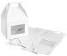 Wilton White Gable Boxes, 3 Count