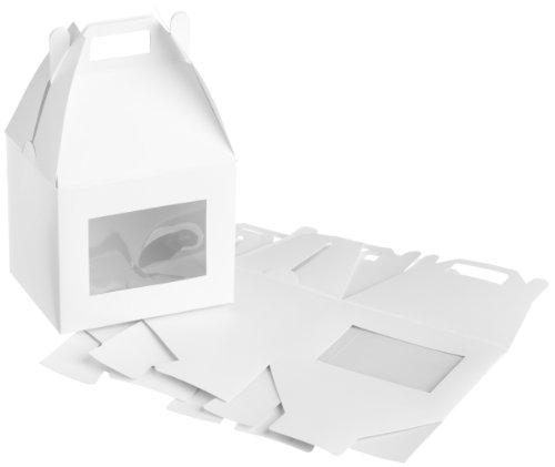 Wilton White Gable Boxes, 3 Count