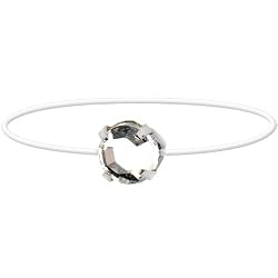 Crystal Clear Illusion Stretch Toe Ring MADE WITH SWAROVSKI ELEMENTS