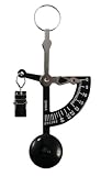 American Weigh Black Hand Letter Scale, 100G / 4OZ