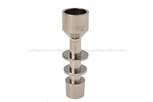 ROCKBROS Fully Adjustable Pure Titanium Grade 2 Ti Domeless Nail For Vapor Globe Globes Dome Jointed Male 14mm 18mm