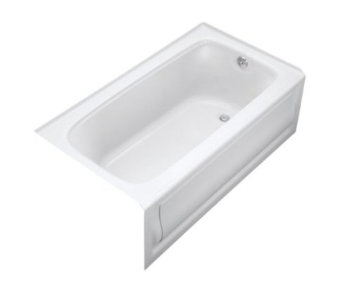 Buy Tub with apron by Kohler - K-1150-RA in Almond (Bancroft Showers, Plumbing, Bathtubs Showers & Saunas, Showers, Modules & Installation Kits)