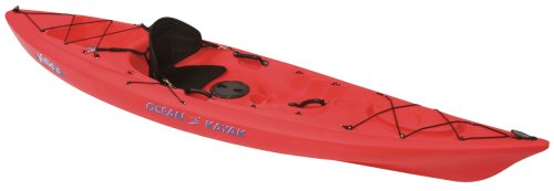 Ocean Kayak Venus 11 Sit-On-Top Recreational Kayak (10 Feet 8-Inches/Red)