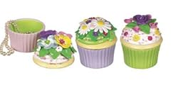 Springtime Cupcake Trinket Box