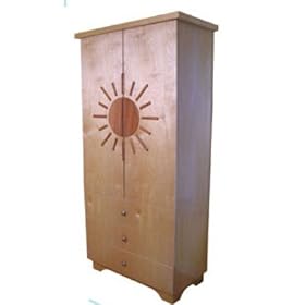 Michael Wells Design NIKI-A Nichola Armoire by Michael Wells Design