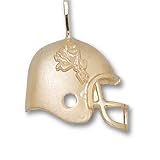 Arizona State Sparky Helmet Charm/Pendant -14K/10K, Stainless Steel or Gold Plated