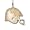 Arizona State Sparky Helmet Gold Plated Charm/Pendant