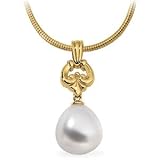 18K White or Yellow Gold Paspaley South Sea Cultured Pearl Pendant