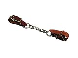 Metalab Curb Chain With Leather Straps