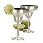 RSVP International RITA-2 Endurance Stainless Steel Margarita Glasses Set of 2