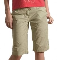 Addict Womens Long Shorts (Fog)