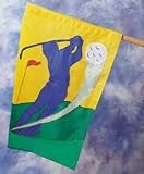 Golf Scene Flag