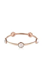 Perlaviva Brazalete Bronze Mother Of Pearl Doublet Rosado / Blanco