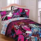 Monster High Ghoulie Gang Bedding bed in a bag twin/full comforter and twin sheets Monster High Ghoulie Gang Bedding bed in a bag twin/full comforter and twin sheets