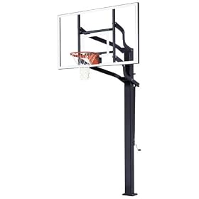 Goalsetter X672 In-Ground Basketball Hoop with 72 Inch Backboard
