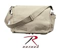 Vintage Khaki Classic Messenger Bag