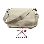 Vintage Khaki Classic Messenger Bag