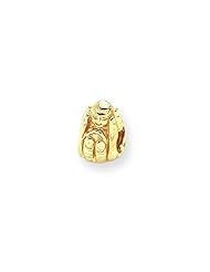 Baby in Hands Charm in 14K Gold for 3mm Charm Bracelets