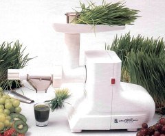 Miracle MJ550 Electric Wheatgrass Juicer - White