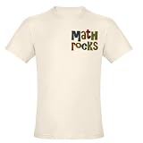 Math Rocks Arithmetic Geek Organic Cotton Tee