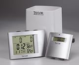 Taylor Wireless Rain Gauge with Thermometer