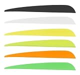 Martin Archery Dura Vanes 4 inch, Dozens, White