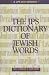 JPS Dictionary of Jewish Words on CD - NEW !