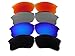 Galaxy Replacement Lenses For Oakley Flak Jacket XLJ 4 Pairs Polarized