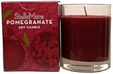 Review Stella Mare  / Stella Mare Pomegranate 10 Ounce Soy Candle In Glass