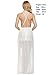 Zeagoo Women's Summer Beach Sexy Crochet Backless Bohemian Halter Maxi Long Dress,White,One Size