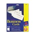 Avery Business Cards for Laser Printers 5376, Ivory, Uncoated, Pack of 250