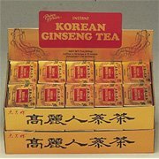 Prince of Peace Korean Ginseng Tea(instant) 0.07 Oz X 10 Bags X 10 Boxes