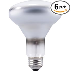 Sylvania 15172 65-Watt 130-Volt BR30 Indoor Flood, 6 Pack by Sylvania