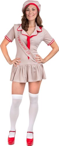 Sexy Girl Scouts Halloween Costume (Medium)