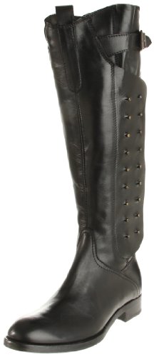 Area Forte Women's AD5356 Siena Knee-High Boot,Nero,37 EU (7 M US)