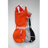 Puma Mens Runner Sorbtex Socks (3-Pack) - Orange/Grey/Navy