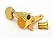 Gotoh Mini Tuning Keys 6-inline Lefty Gold Allparts TK-0760-L02