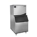 Maxx Ice MIM370N-B470 Commercial 30 Inch Wide Stainless Steel Modular Clear Ice Maker Machine Cuber with 470 Pound Ice Storage Bin Digital Diagnostic Controller LED Light, 370 Pounds Per Day Full Dice