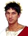 Ceasar - Roman Wig (Headpiece not included) - Brown